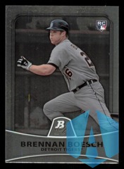 2010 Bowman Platinum Brennan Boesch RC Detroit Tigers #50